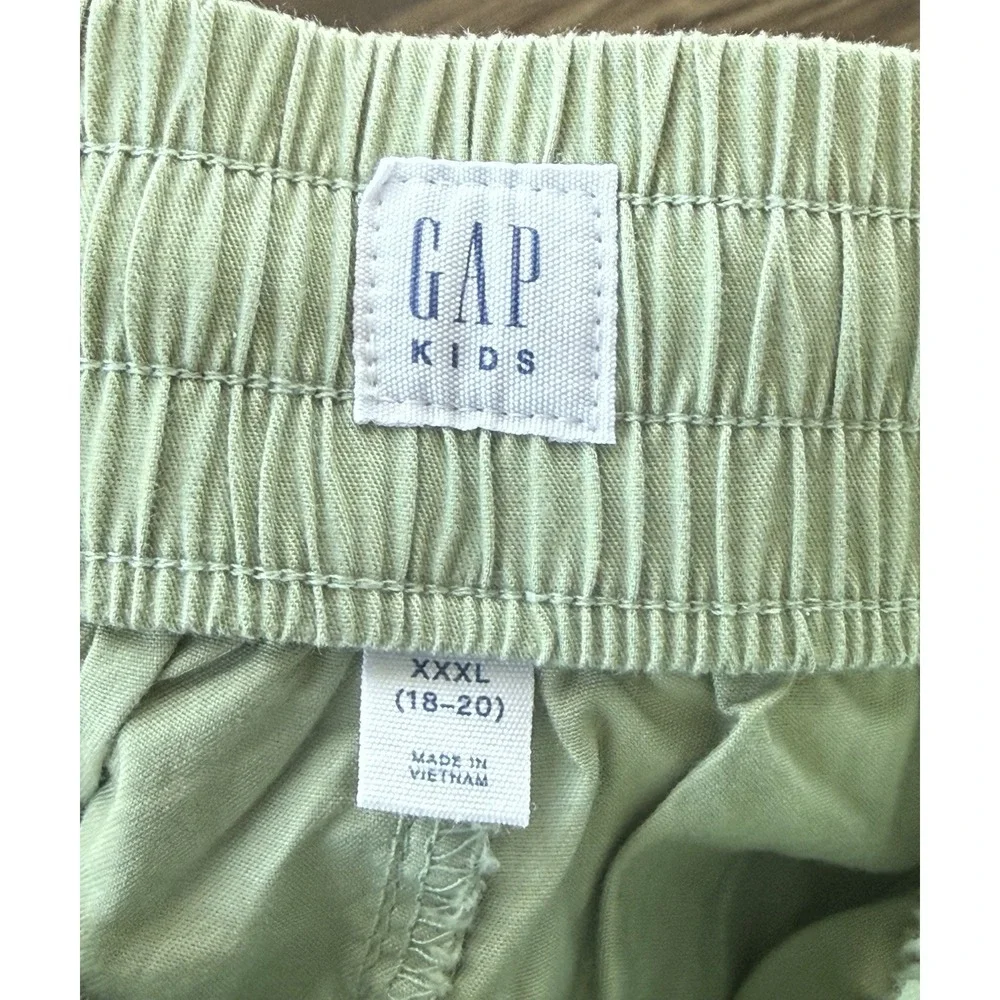 Lot Of 2 Gap 18-20 girls Yellow Green shorts fit women's small cottage core pool